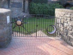 Gate into main garden